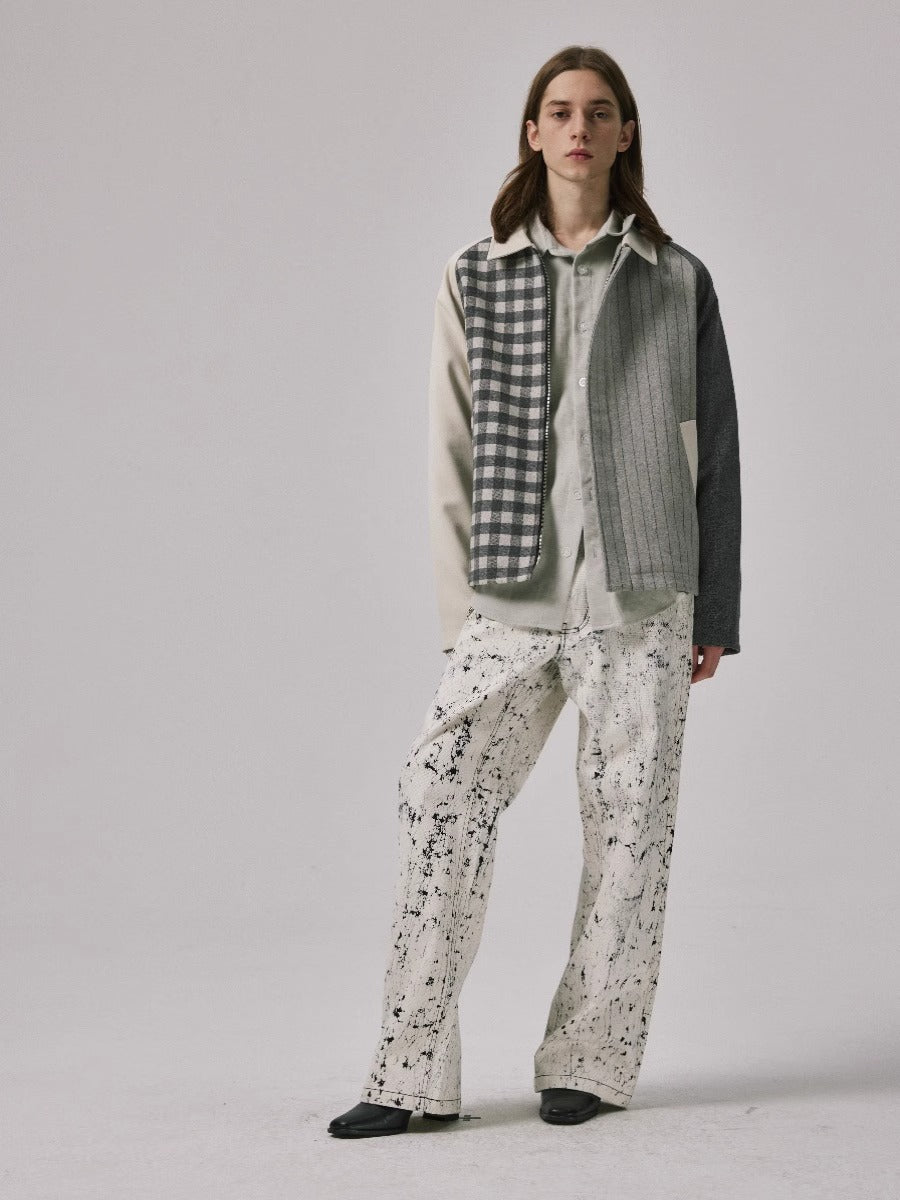 Amicus Animae white sleeved wool jacket