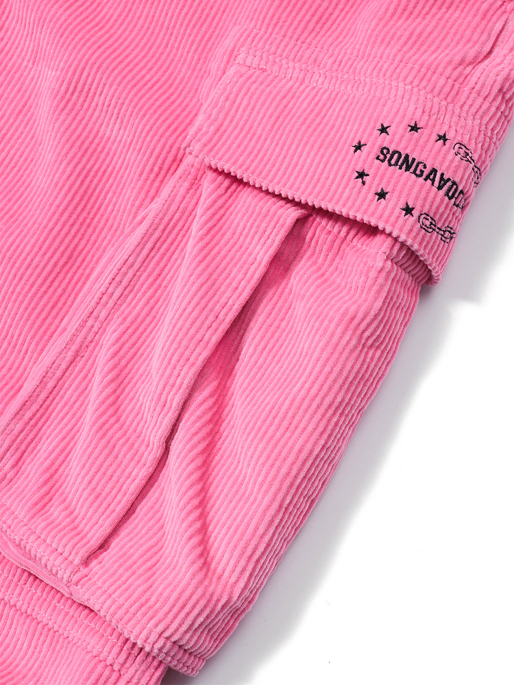 SONGAADON 25FW Corduroy Cargo Pants