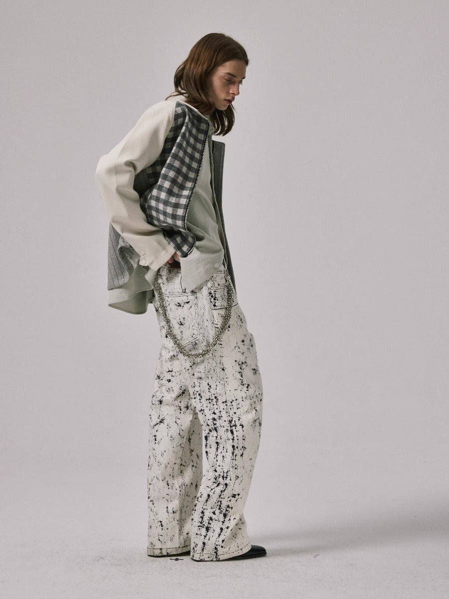 Amicus Animae white sleeved wool jacket