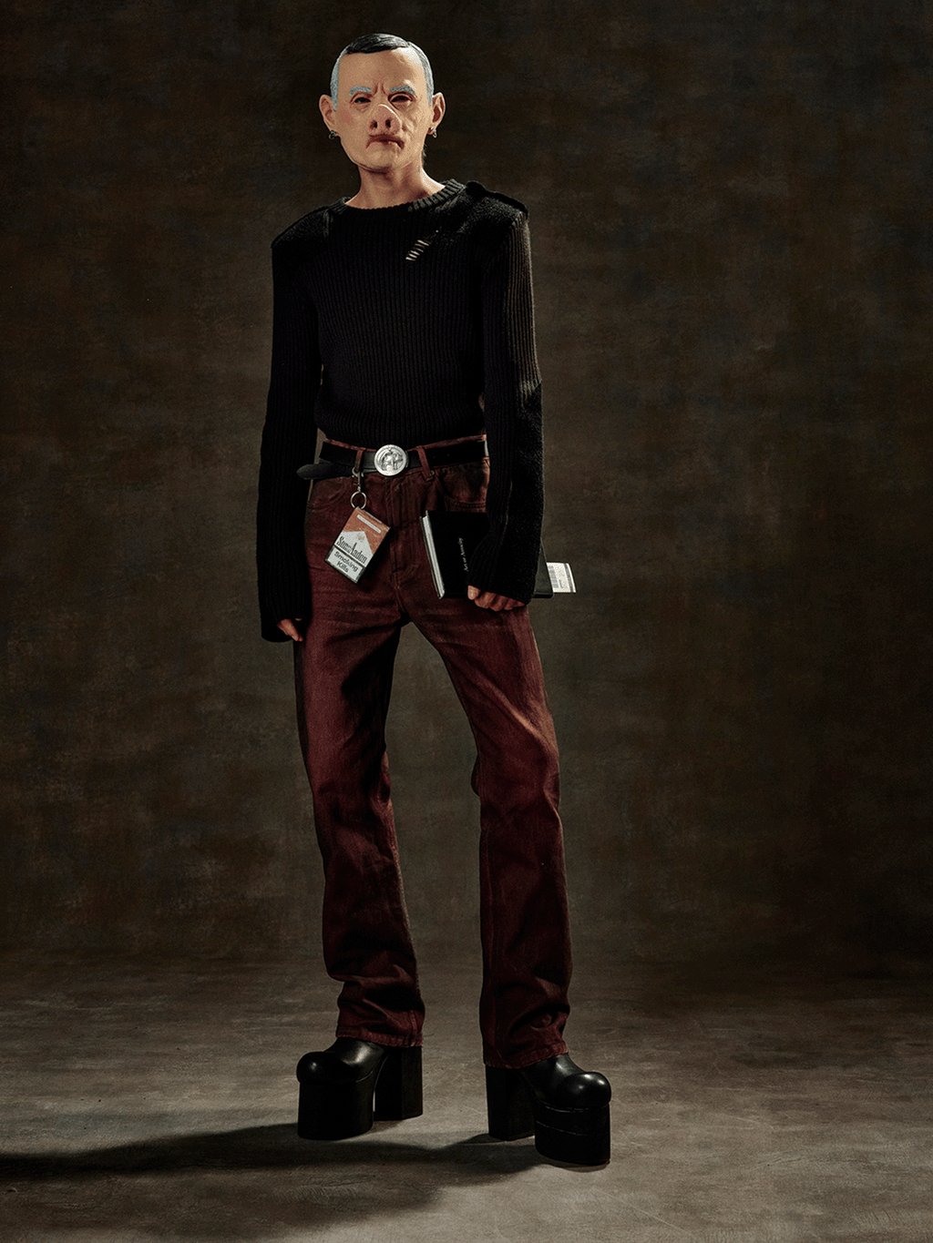 SONGAADON 25SS Cigarette Case Leather Wallet