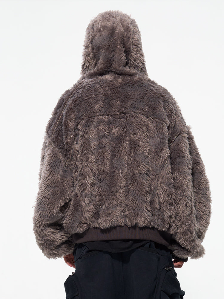 D5OVE Savages Savage Fur Hoodie