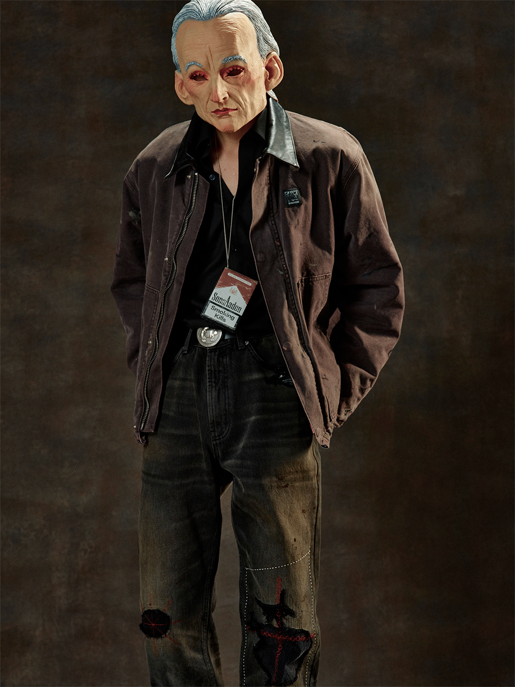 SONGAADON 25SS Cigarette Case Leather Wallet