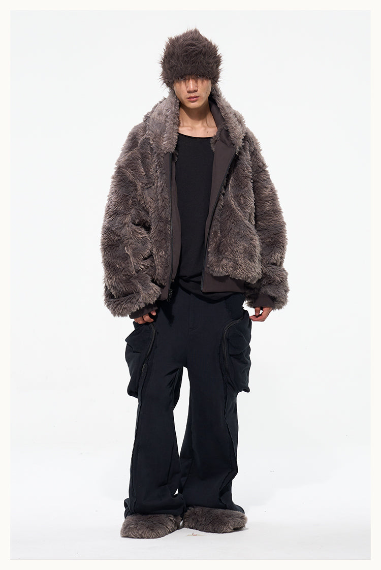 D5OVE Savages Savage Fur Hoodie