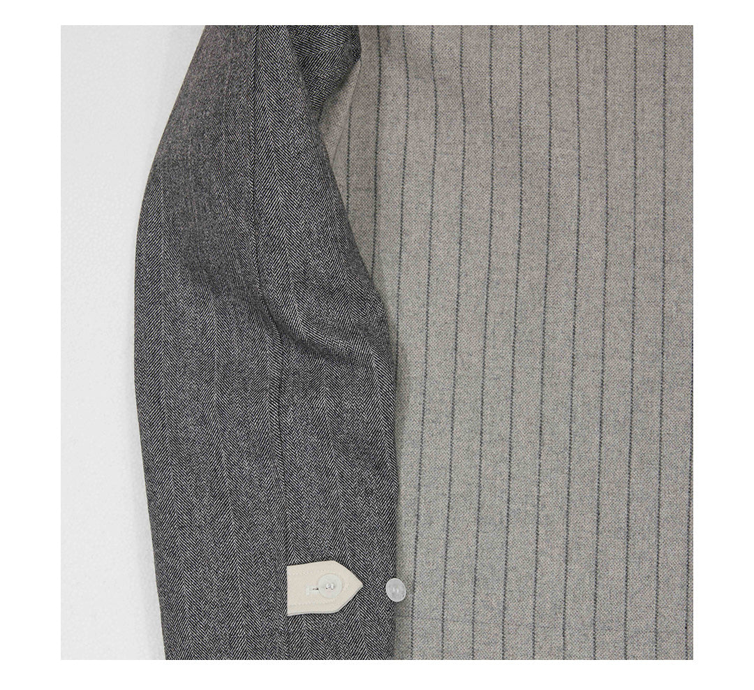 Amicus Animae white sleeved wool jacket