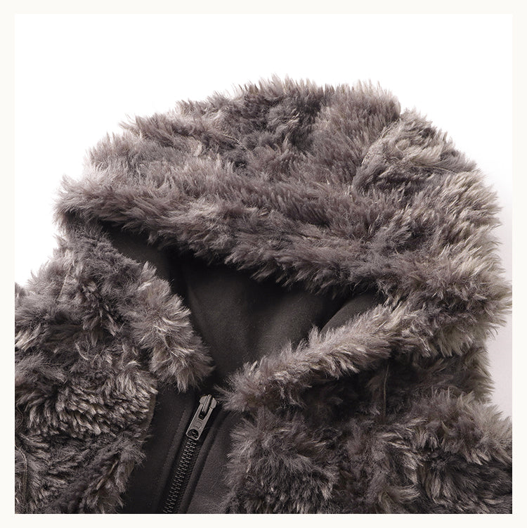 D5OVE Savages Savage Fur Hoodie