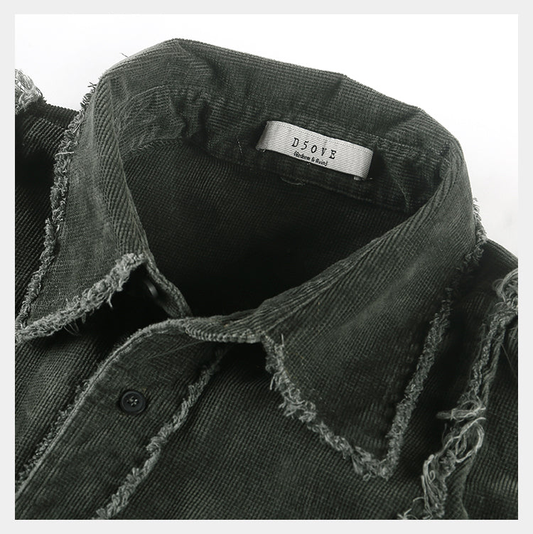 D5OVE [MOSS] Corduroy Shirt