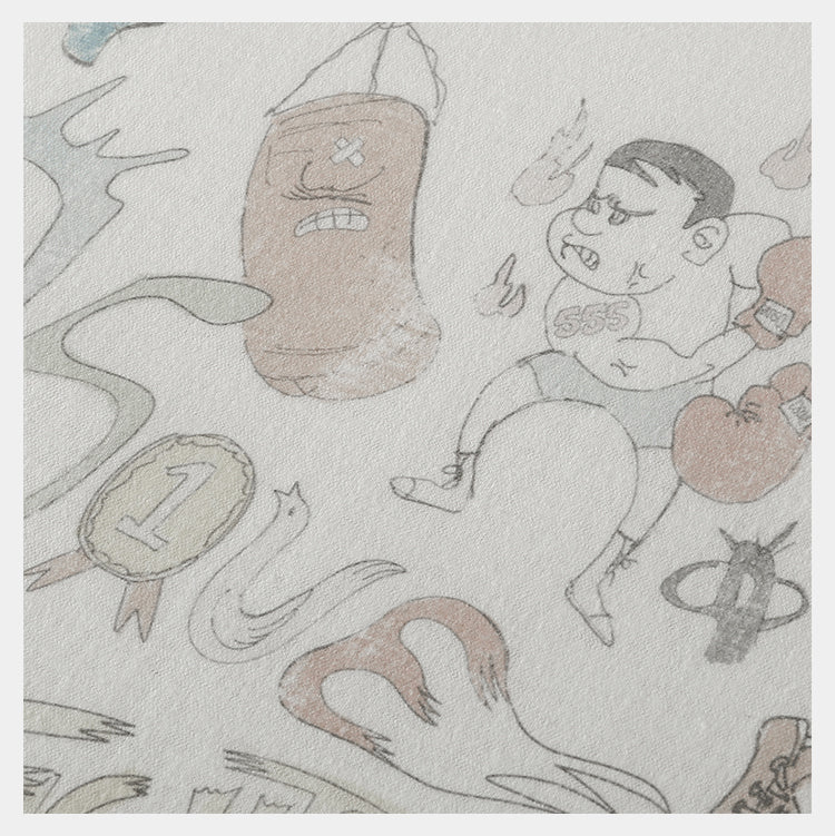 D5OVE Fight Club Long Sleeve TEE