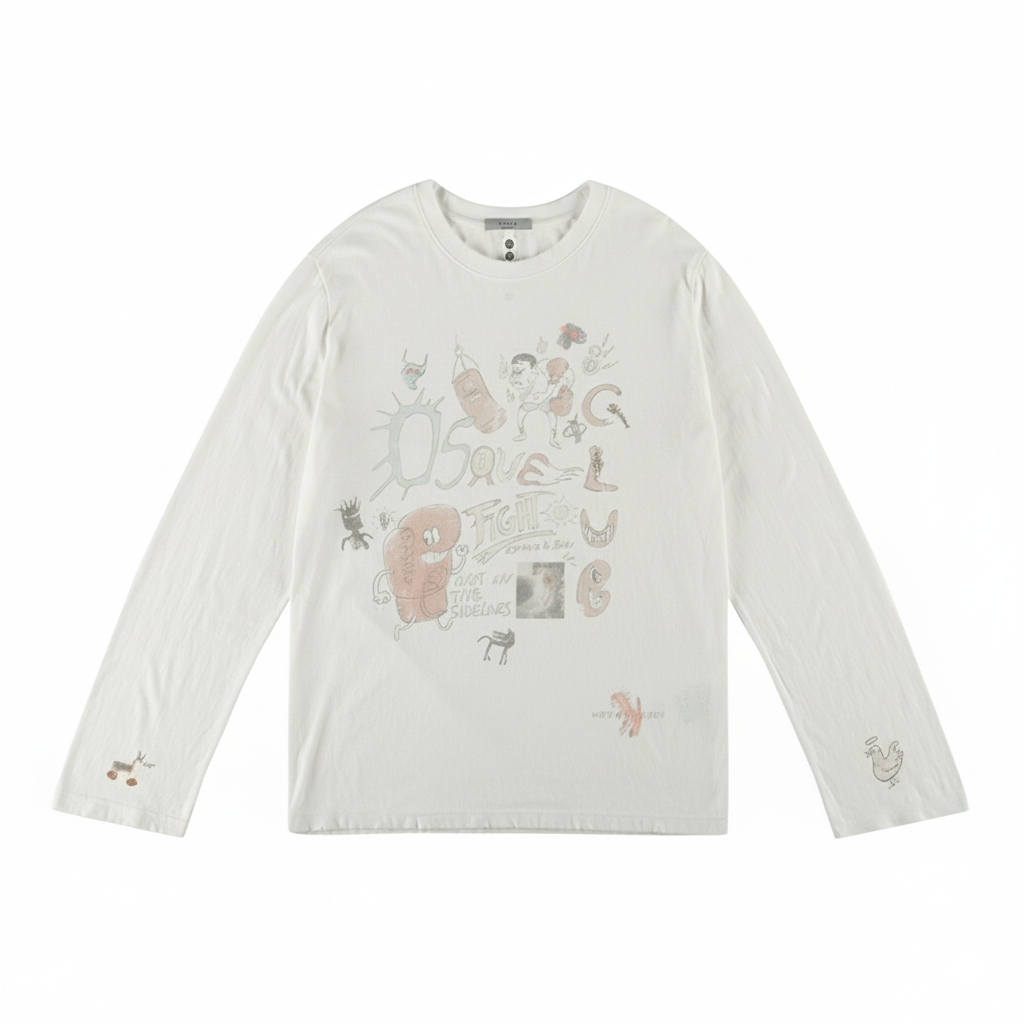 D5OVE Fight Club Long Sleeve TEE