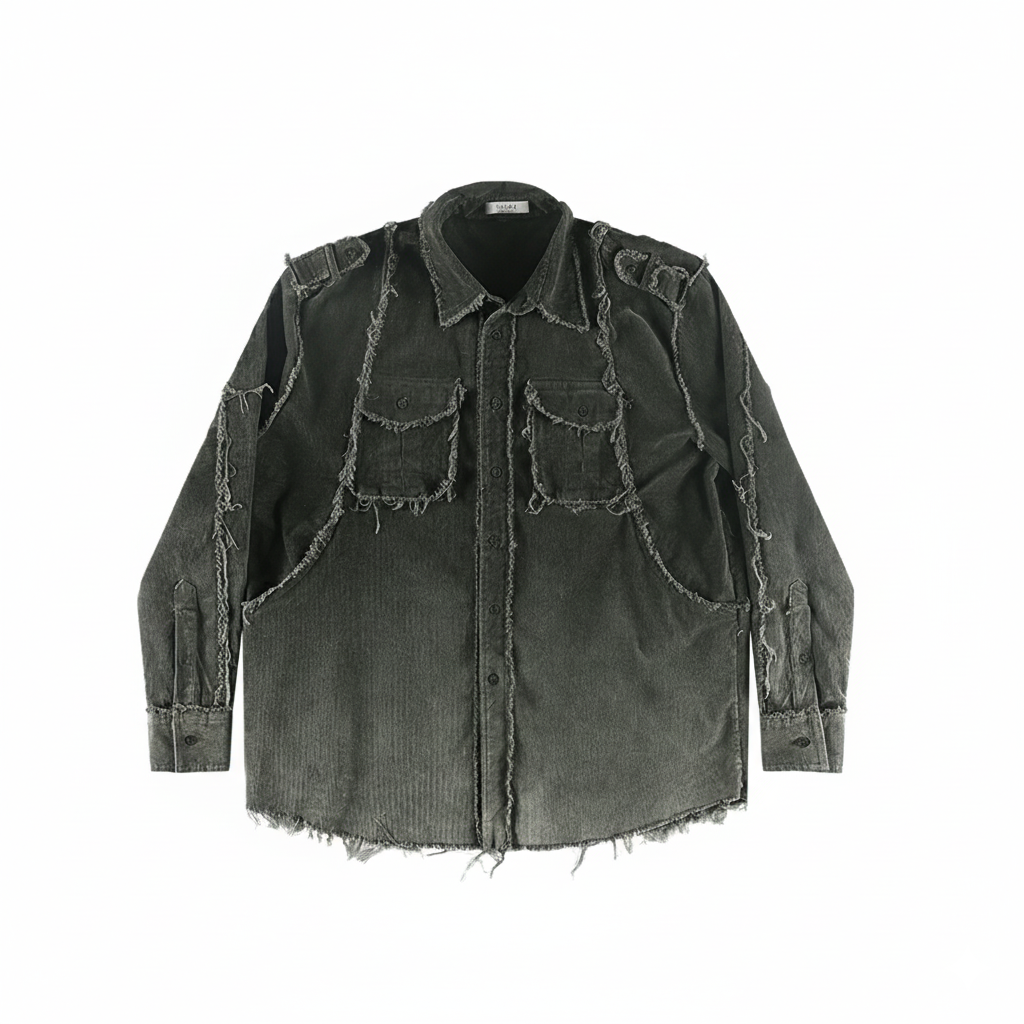 D5OVE [MOSS] Corduroy Shirt