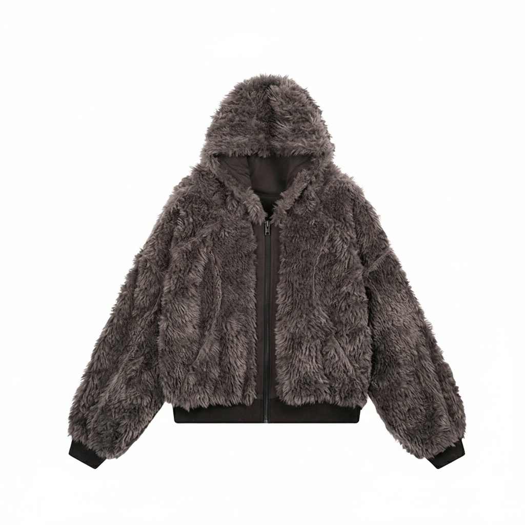 D5OVE Savages Savage Fur Hoodie